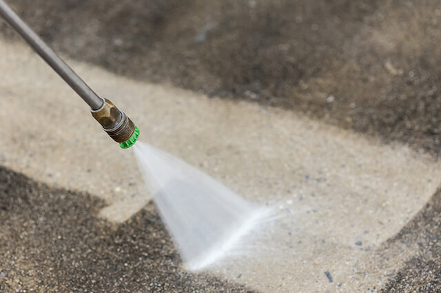 parking lot pressure washing in plano